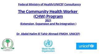 The Community Health Worker (#CHW) Program #2021