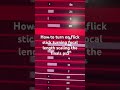 How to turn on flick stick turning focal length scaling the finals ps5