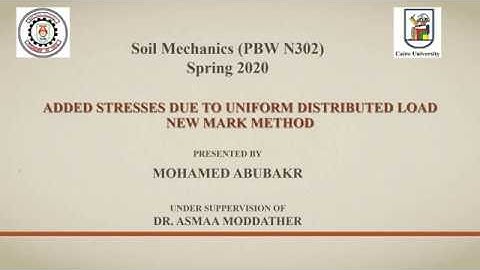 STRESSES 3rd tutorial (NEW MARK CHART)