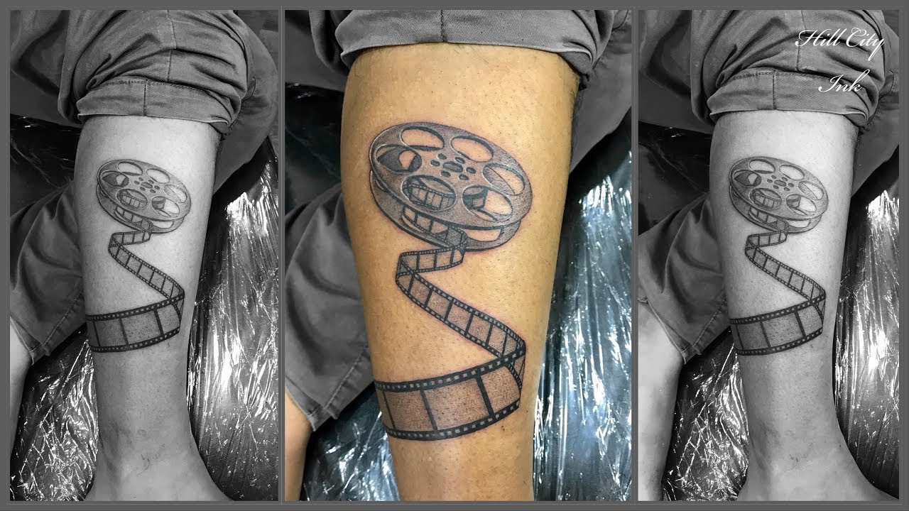 Sleeve Tattoo film reel tattoo which leaves spaces to add his favourite  movie posters or si… | Tattoo sleeve designs, Tattoo sleeve men, Half  sleeve tattoos designs
