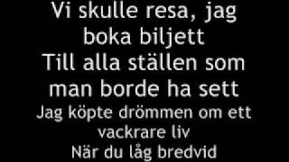 Video thumbnail of "Martin Stenmarck - 100 år från nu (Blundar) Lyrics"