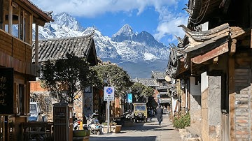 The birthplace of Naxi culture, ancient Naxi ancient music, Lijiang Baisha Ancient Town.