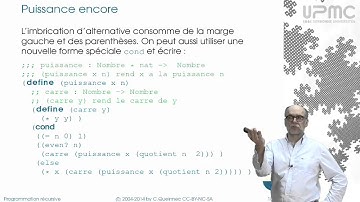 3/4 Élévation à une puissance - MOOC Programmation récursive