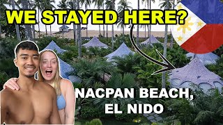 BEST GLAMPING RESORT IN THE PHILIPPINES? - NACPAN BEACH, EL NIDO