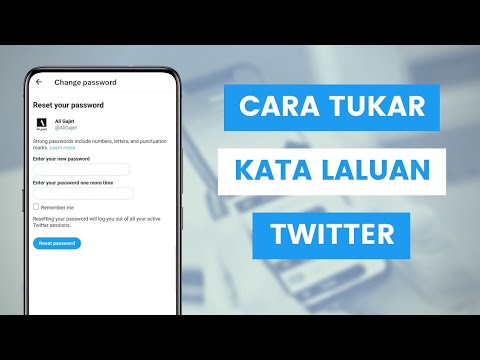 Video: 4 Cara Menukar Kata Laluan Twitter Anda