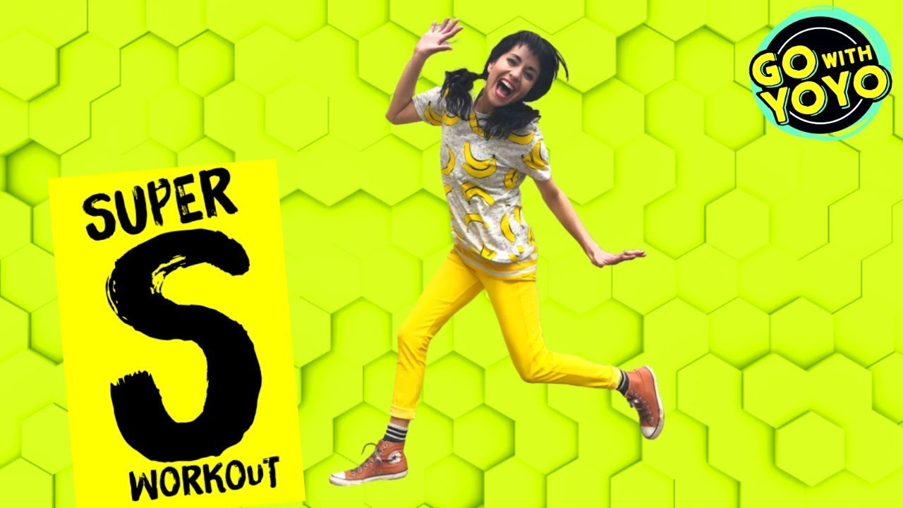 SUPER WORKOUT | GO WITH YOYO - exercise for kids YouTube