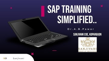 How to Study SAP Online by Dr A B Pawar Sanjivani COE Kopargaon