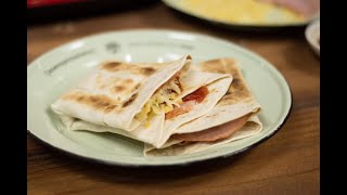 Smul saam met Maroela: Geroosterde ham-en-kaas-wrap screenshot 1