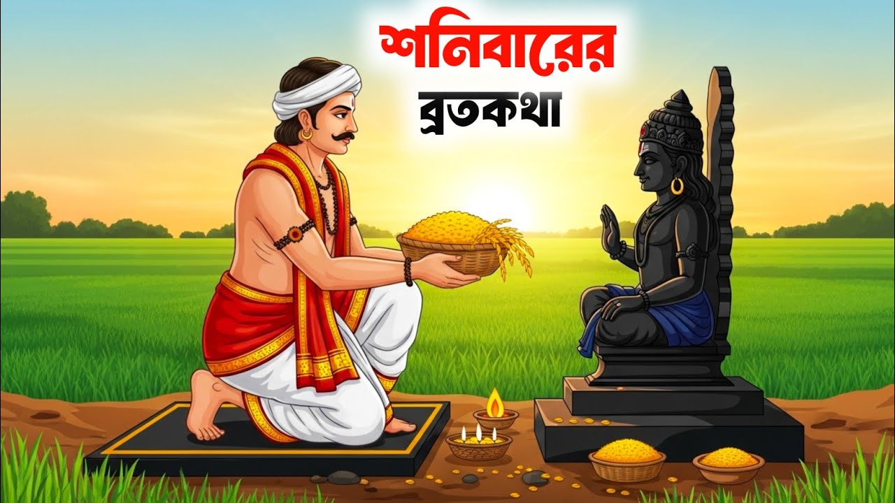 শনির কুদৃষ্টি থেকে বাঁচতে  আজই শুনুন শনিবারের  ব্রতকথা | Shanivar Vrat Katha | Shani Dev Vrat Katha