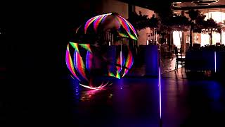 LED Cyr Wheel Impression