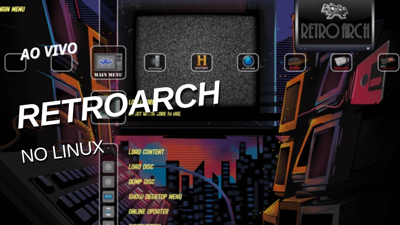 Linux Mint no Retroarch do pc AMD FX + Bate Papo com inscritos - YouTube