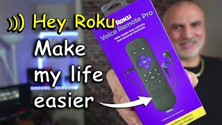 Roku Voice Remote Pro Full Review, Setup & Demo