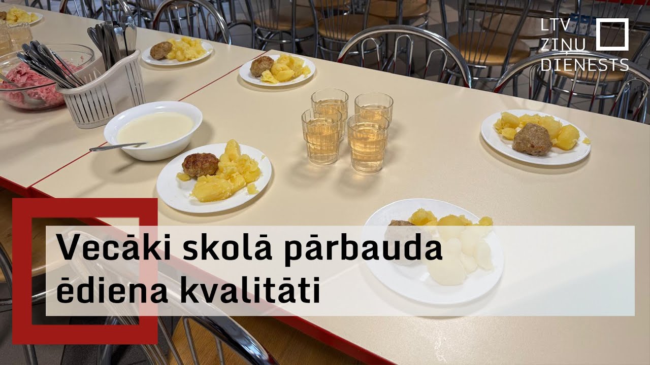 Atvērto durvju dienās skolu ēdnīcās vecāki paši novērtēt skolu pusdienas