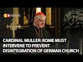 Cardinal Muller: Rome must intervene to prevent disintegration of German Church | SW News | 265