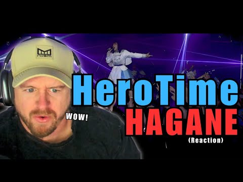 First Time Hearing HAGANE - "HeroTime" (LIVE Music Video) | This was such a welcome suprise!! WOAH