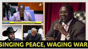 Cecilia Adeng vs  Nicholas  Haysom: Talking PEACE while waging WAR.