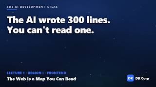 The Web Is a Map You Can Read ā The AI Development Atlas, Lecture 1