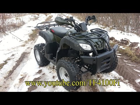 Обзор квадроцикла IRBIS ATV 150U lux.В поисках золота!