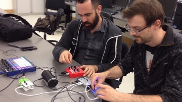 Little impromptu with meeblip and minijam