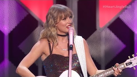 Taylor Swift - Lover (Live at the 2019 iHeart Radio Jingle Ball)