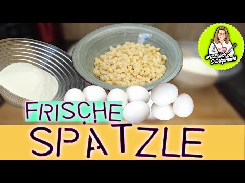 Frische Eierspätzle -