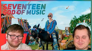 Реакция на SEVENTEEN (세븐틴) '음악의 신' Official MV