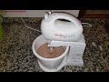 Moulinex prep’line 450W electric kitchen stand mixer/beater: how to make Alsa chocolate mousse. 4K