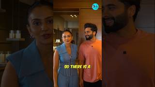 Jackky Bhagnani & Rakul Preet’s Home Tour | Curly Tales #shorts