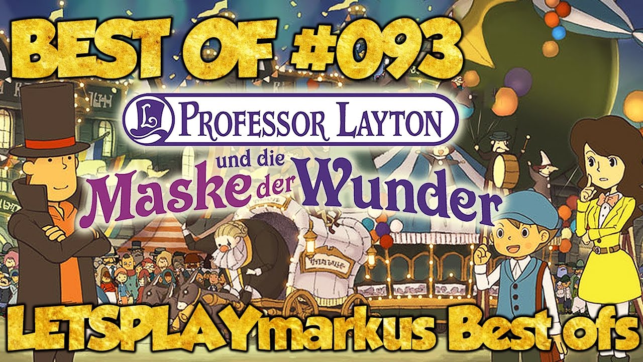 Maske Der Wunder Komplettlösung Rätsel 084 Best of Let's Play # 093 - Professor Layton und die Maske der Wunder