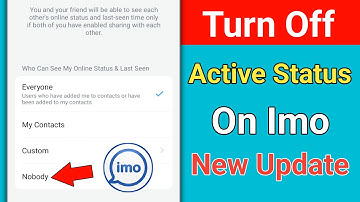 How to Turn Off My Active Status On Imo | Hide My Online Status On Imo | Turn Off Imo Online Status