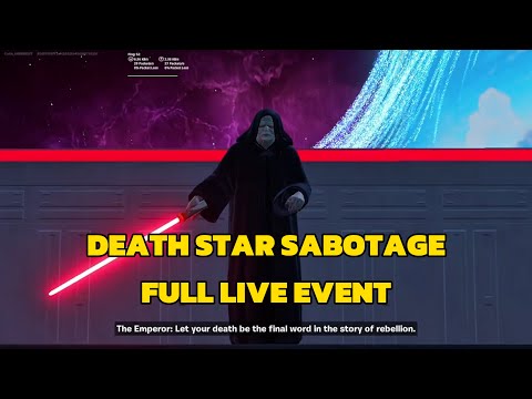 Fortnite Death Star Sabotage Live Event!