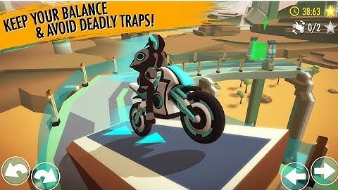 gravity rider:-space bike race android gameplay🔥walkthrough first look review #bikegames