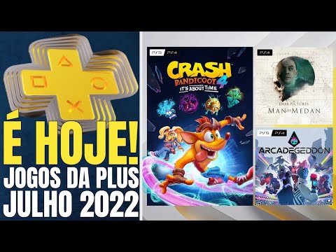 Crash Bandicoot 4 e Man of Medan são jogos grátis de PS5 e PS4 em julho