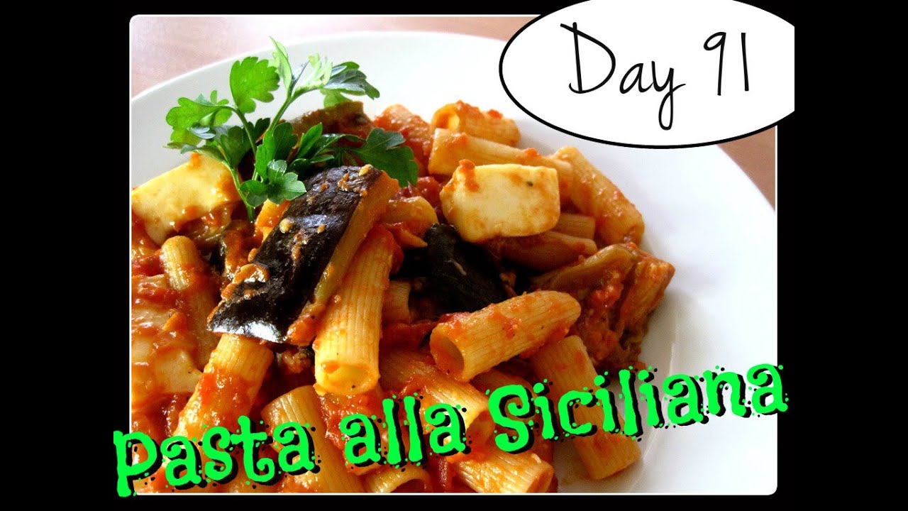 Spaghetti alla Siciliana - Monkey and Me Kitchen Adventures