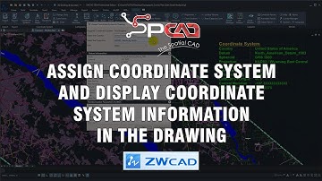 Coordinate Systems in ZWCAD using SPCAD