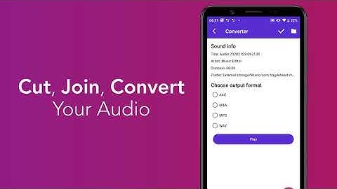 Music Editor - MP3 Cutter and Ringtone Maker