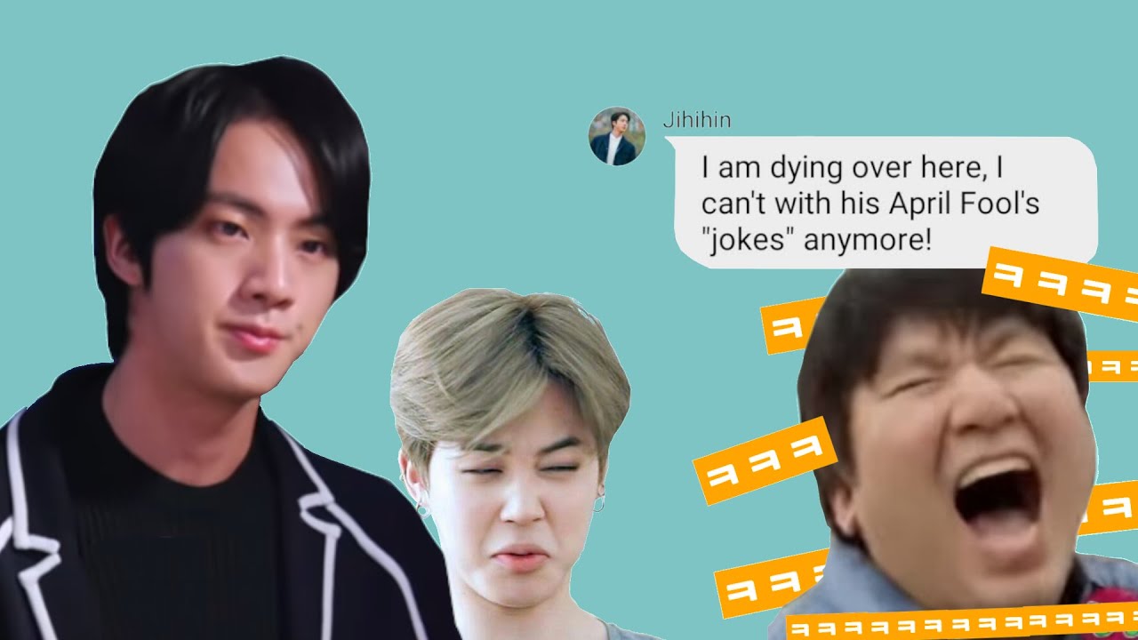 Тексты BTS — Первоапрельские шутки: розыгрыши Хитмэна [секретный групповой чат BTS]