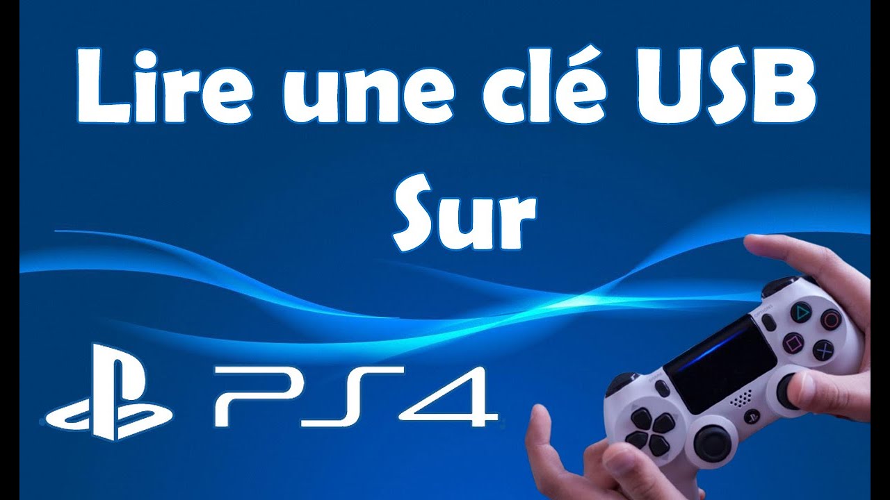 Comment lire une clé USB sur PS4 - YouTube