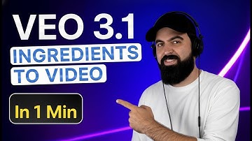 Google VEO 3.1 Ingredients to Video Tutorial