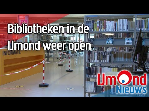 Bibliotheken in de IJmond weer open