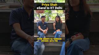 How many Hours she Studied Per Day to get IIT Delhi 🤔 | IIT Motivation 🔥#shorts #iit #jee #esaral