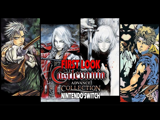 Castlevania Advance Collection is out for Nintendo Switch today