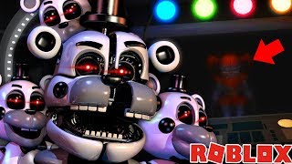 BUILDING THE FNAF SISTER LOCATION BUNKER AND ANIMATRONICS! || FNAF Roblox Animatronic Universe