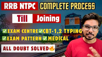 RRB NTPC Complete Process | Notification to Joining | Eye Test Issue