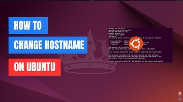 How to change the Computer name in Ubuntu 24.04 | 22.04