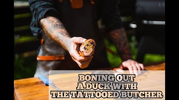 Boning out a duck with The Tattooed Butcher