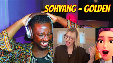 KPop Demon Hunters GOLDEN - SOHYANG COVER | REACTION🤩