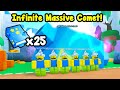 Using 25 Massive Comet Books To Get Infinite Comets In Pet Simulator 99!