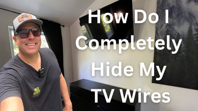 How to Hide TV Wires for a Wall Mounted TV – FireFold