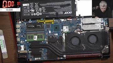 How a shorted MOSFET can kill your laptop - Acer Nitro 5 not powering on logic board repair